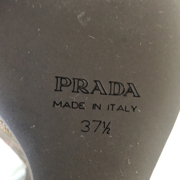 Prada lizard wedges - Picture 4 of 5